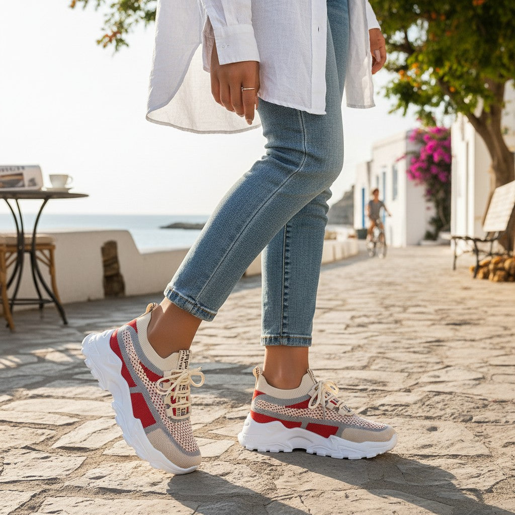 Fly knit Mesh Shoes