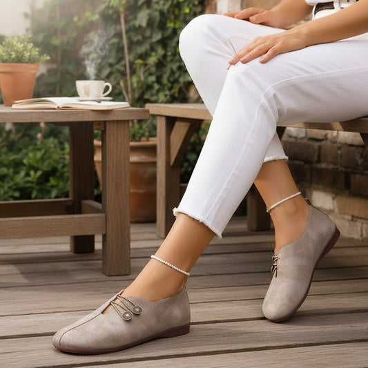 Ins Square Toe Slip-on Sandals Summer Fashion Soft Flat Shoes For Women